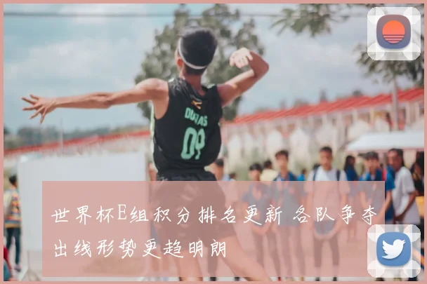 世界杯E组积分排名更新 各队争夺出线形势更趋明朗