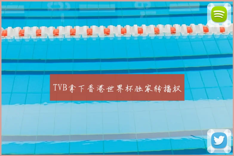 TVB拿下香港世界杯独家转播权