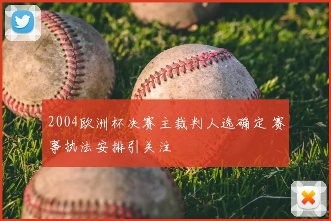 2004欧洲杯决赛主裁判人选确定 赛事执法安排引关注